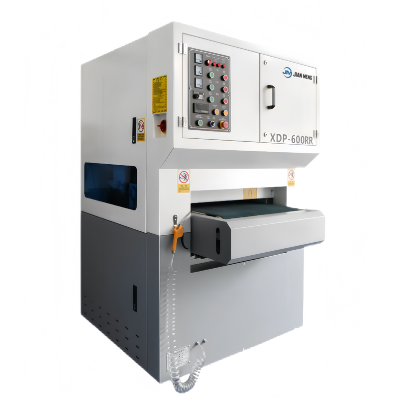 Double machine de déborrement de la ceinture abrasive